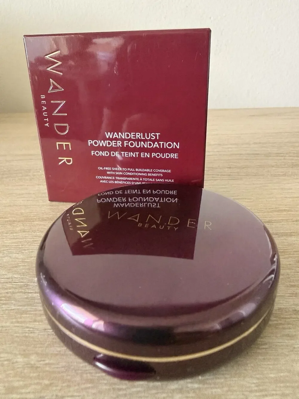 Wander Beauty Wanderlust Powder Foundation Deep 9g / 0.31 oz New In Box